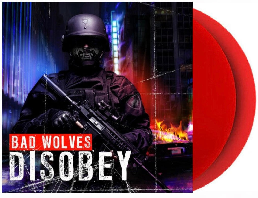BAD WOLVES - DISOBEY (Bonus Tracks, Double Transparent Red Vinyl) (2LP)
