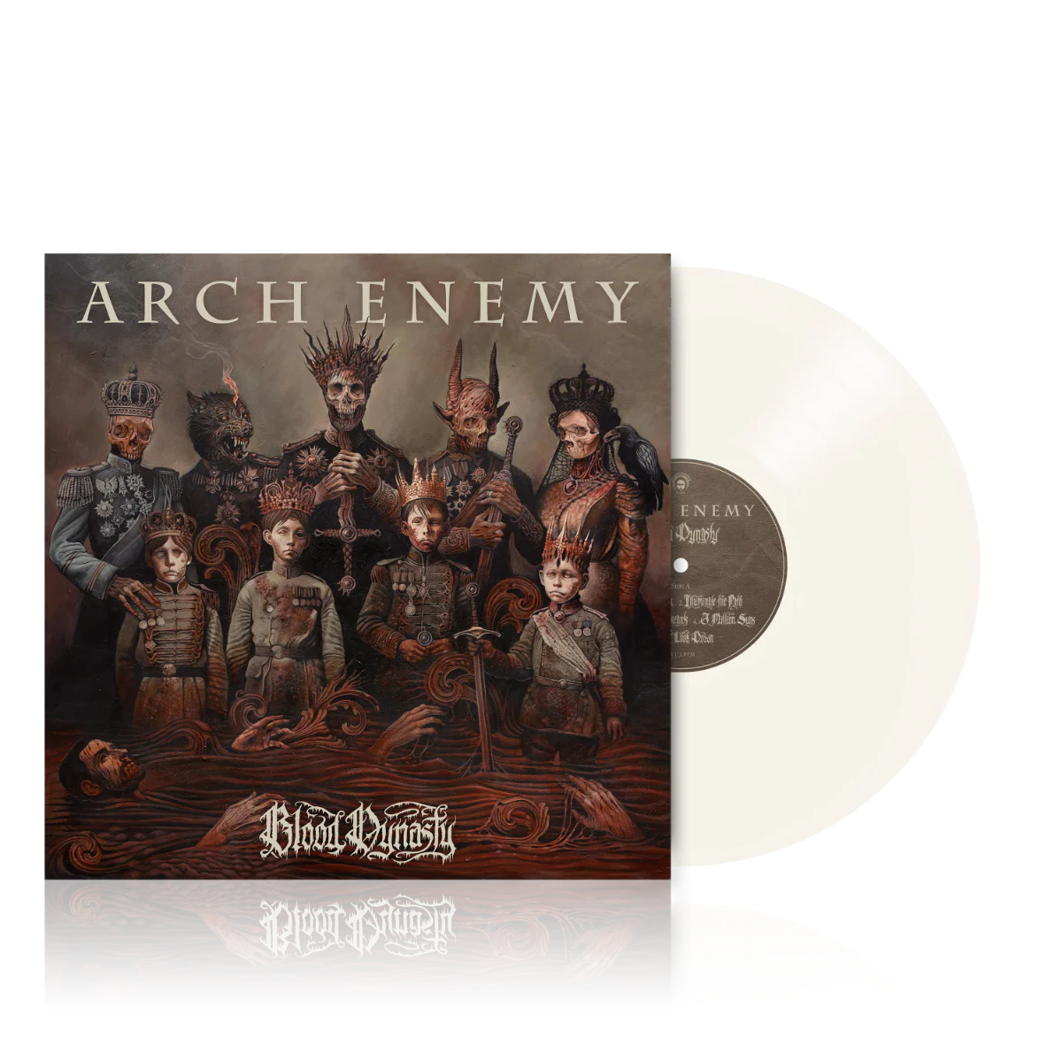 ARCH ENEMY - BLOOD DYNASTY (Indie Exclusive, 180 Gram Milky White Colored Vinyl, Booklet)