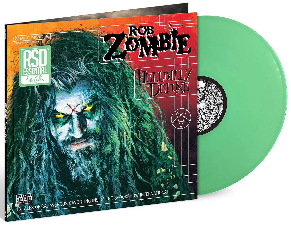 ROB ZOMBIE - HELLBILLY DELUXE (Indie Exclusive) (Glow-In-The-Dark Green Colored Vinyl)