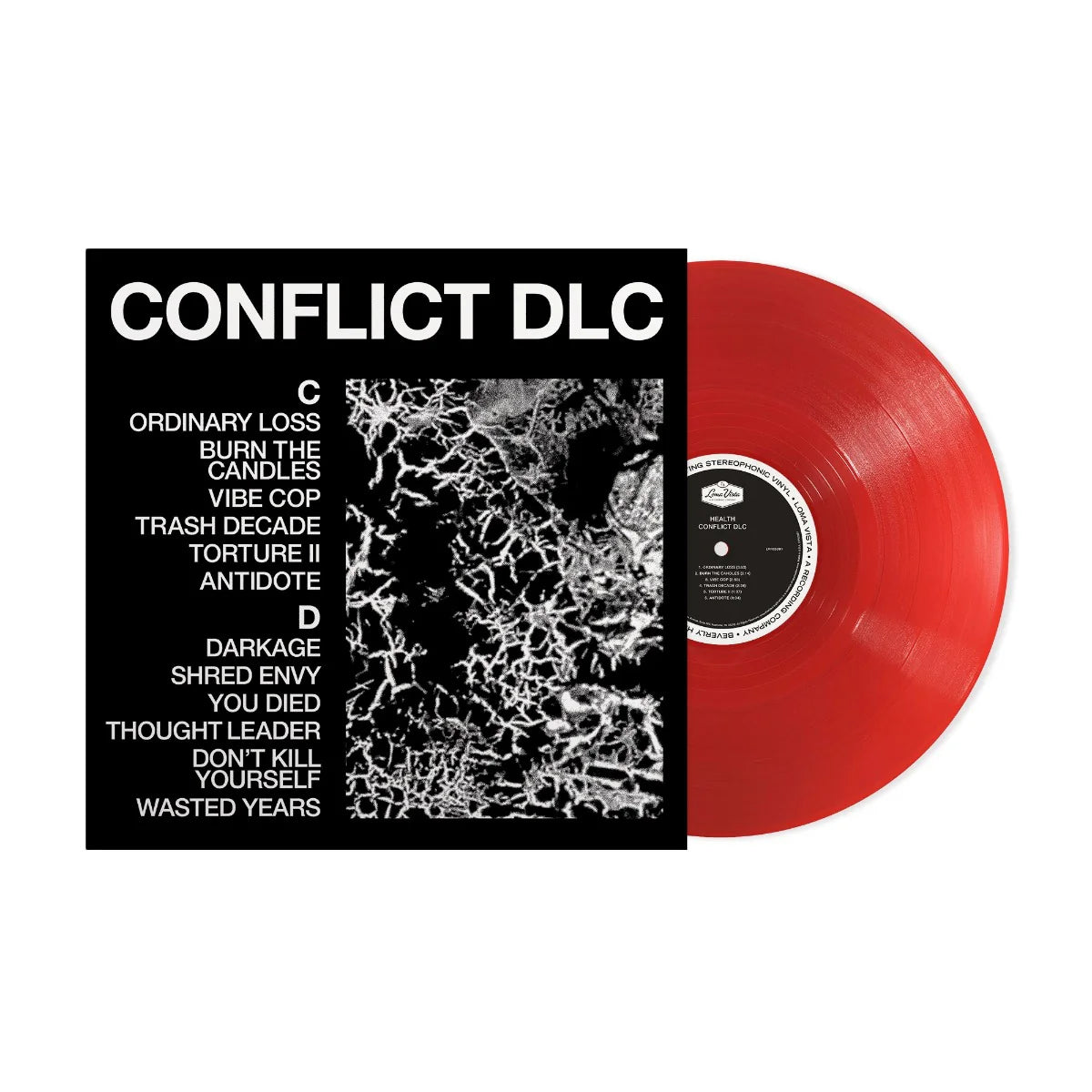 HEALTH - CONFLICT DLC (Indie Exclusive Translucent Ruby LP)