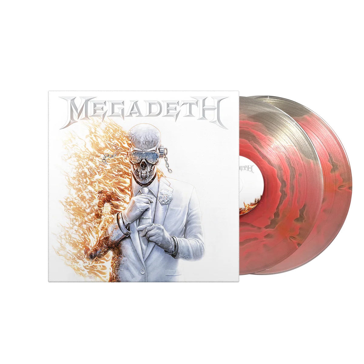 MEGADETH - MEGADETH (Indie Exclusive Crystal Red Organza Vinyl 2LP) (PREORDER)