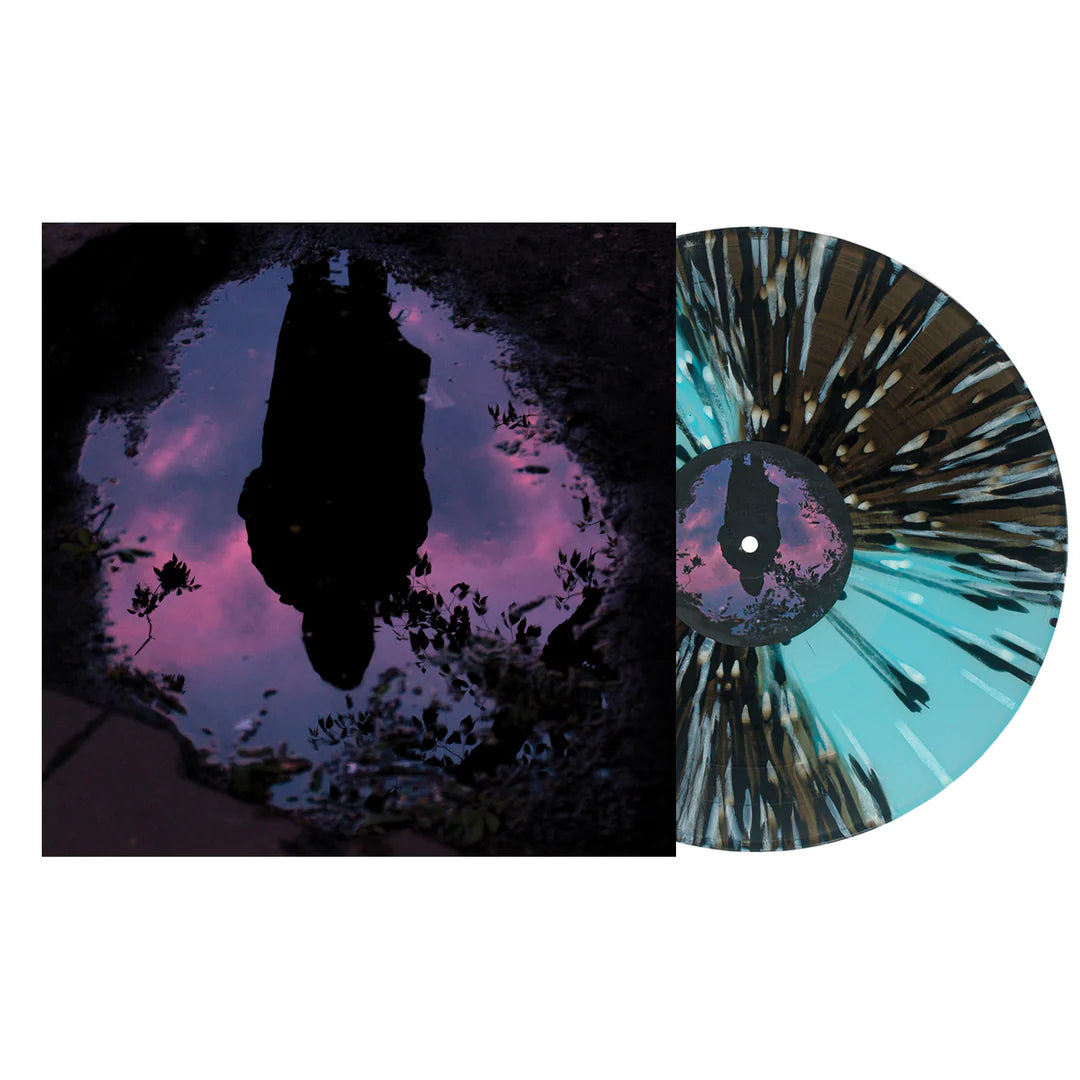 SLOW CRUSH - AURORA (1 of 1200, Electric Blue & Black Ice w/ White & Black Splatter Vinyl)