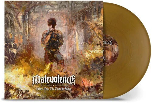 MALEVOLENCE - WHERE ONLY THE TRUTH IS SPOKEN (Limited Edition, Gold Colored Vinyl)