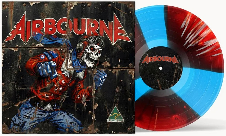 AIRBOURNE - AIRBOURNE (Indie Exclusive, Blue / Red / White Splatter Vinyl)