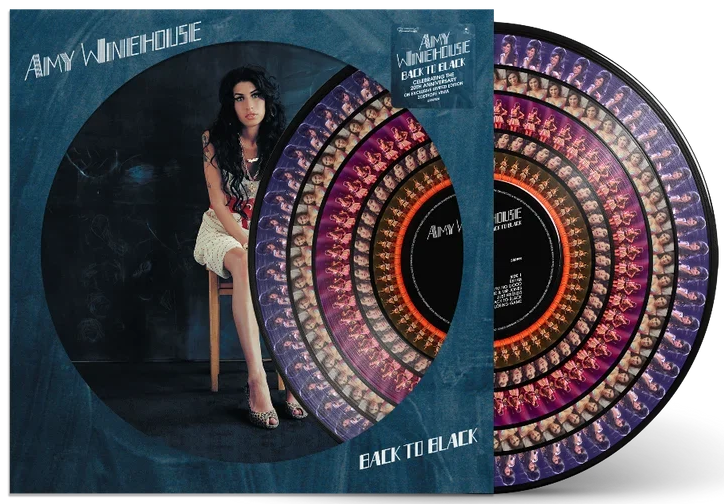 AMY WINEHOUSE - BACK TO BLACK (Limited 20th Anniversary Edition, Zoetrope Vinyl)