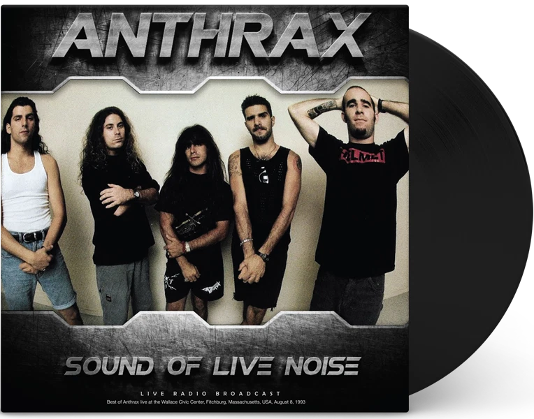 ANTHRAX - SOUND OF LIVE NOISE (Black Vinyl) [Import]