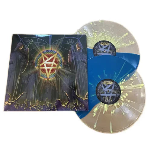 ANTHRAX - FOR ALL KINGS (Limited Edition, Opaque Blue & Clear Split w/ Neon Yellow Splatter Vinyl)(2LP)