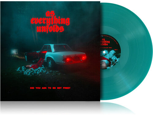 AS EVERYTHING UNFOLDS - DID YOU ASK TO BE SET FREE? (Clear Green Vinyl) [PREORDER]
