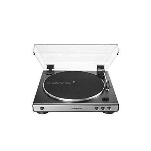 Audio-Technica - AT-LP60X Fully Automatic Belt-Drive Stereo Turntable (Gunmetal Black)