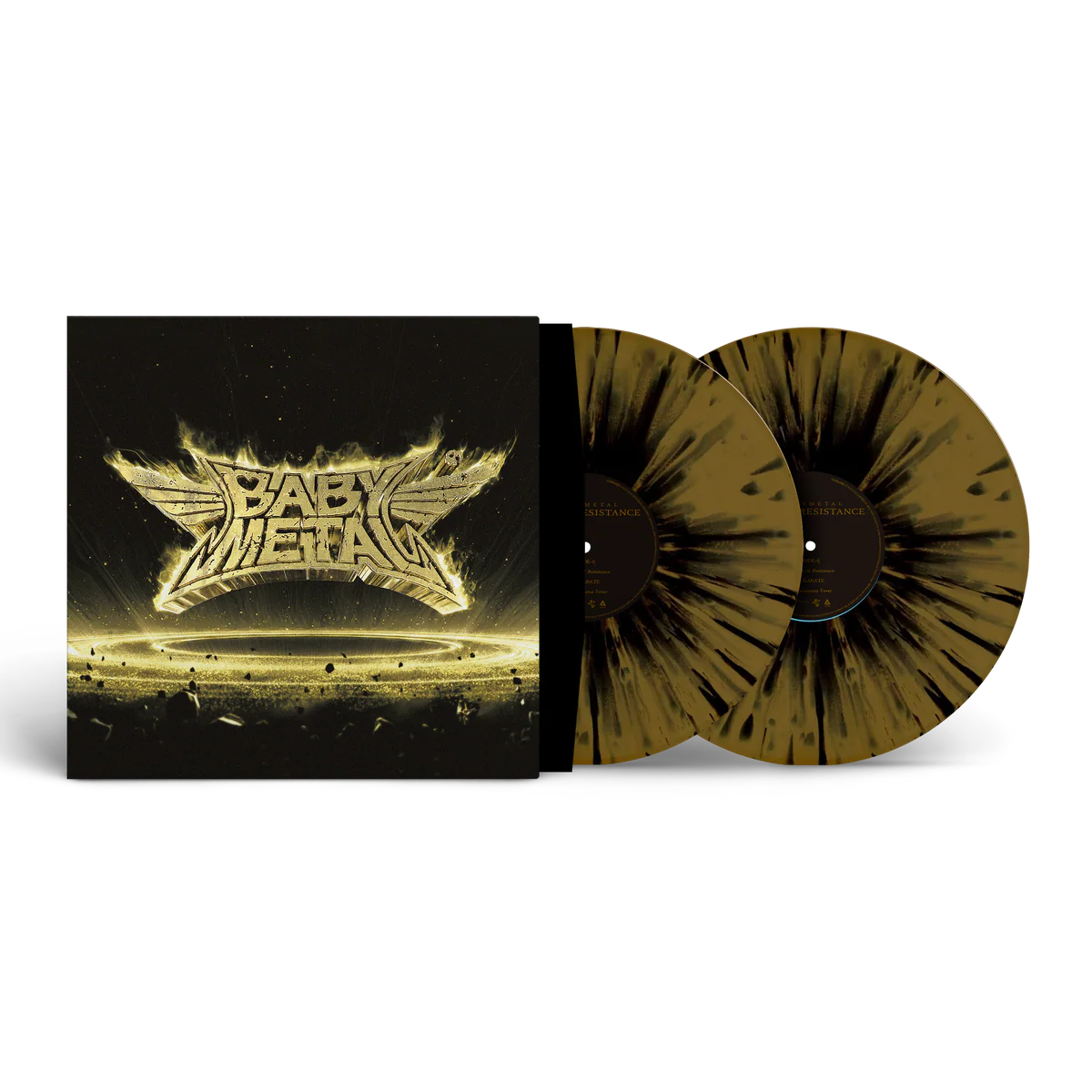 BABYMETAL - METAL RESISTANCE (Limited Edition Gold & Black Splatter Vinyl)(2LP)