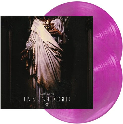 BAD OMENS - LIVE + UNPLUGGED (Limited Edition, Mint Green Galaxy & Neon Violet Double Vinyl) (2LP)