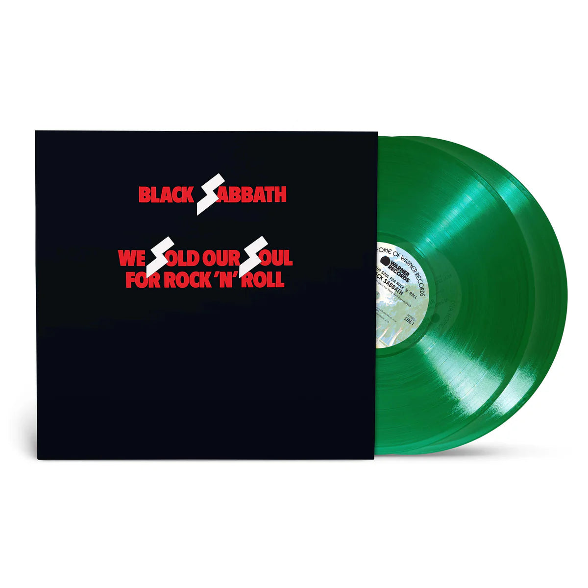 BLACK SABBATH - WE SOLD OUR SOULS FOR ROCK 'N' ROLL (RKTBR25, Double 180 Gram Translucent Green Vinyl)(2LP)