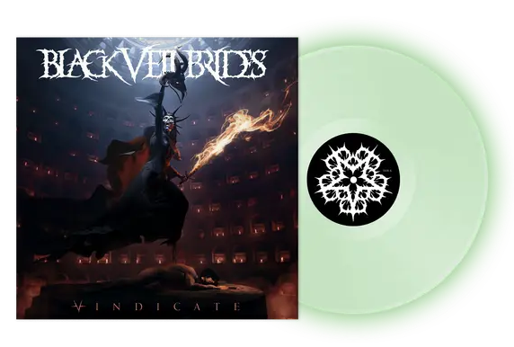 BLACK VEIL BRIDES - VINDICATE (Glow In The Dark Colored Vinyl) [PREORDER]