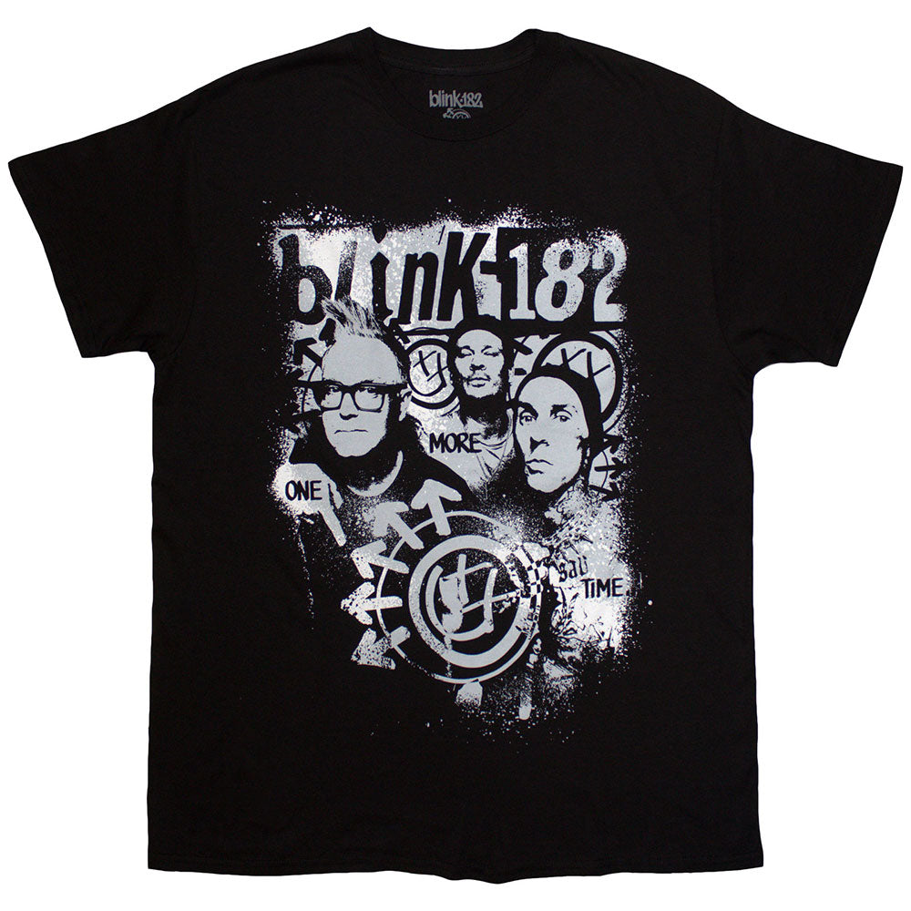 Blink-182 - One More Time Spray Paint Black