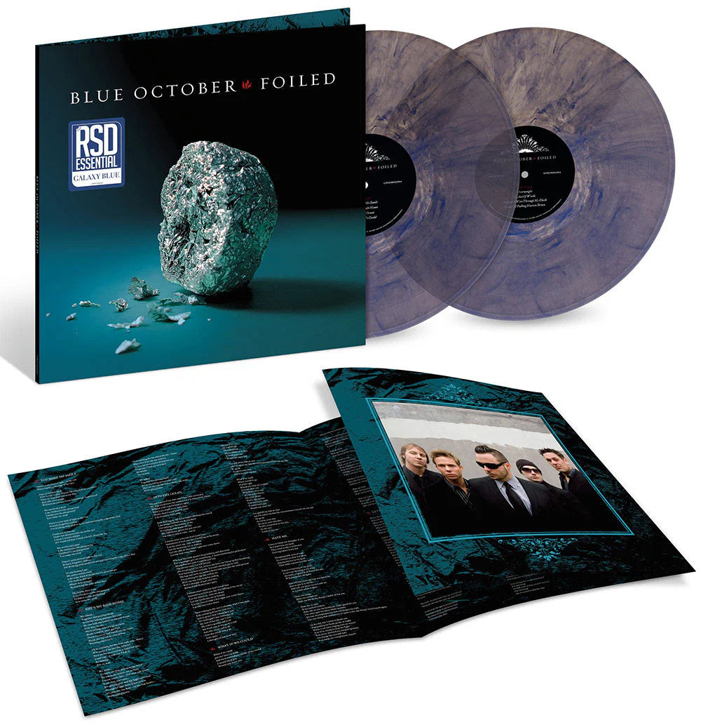 BLUE OCTOBER - FOILED (Indie Exclusive, RSD Essential, Double Galaxy Blue Vinyl) (2LP)