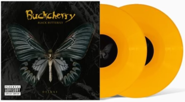 BUCKCHERRY - BLACK BUTTERFLY (Deluxe Limited Edition, 140 Gram Yellow Colored Vinyl) (2LP)[PREORDER]
