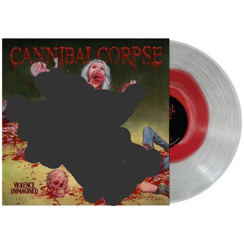CANNIBAL CORPSE - VIOLENCE UNIMAGINED (Limited Edition, Clear w/ Red Splatter Vinyl, Uncensored Version)