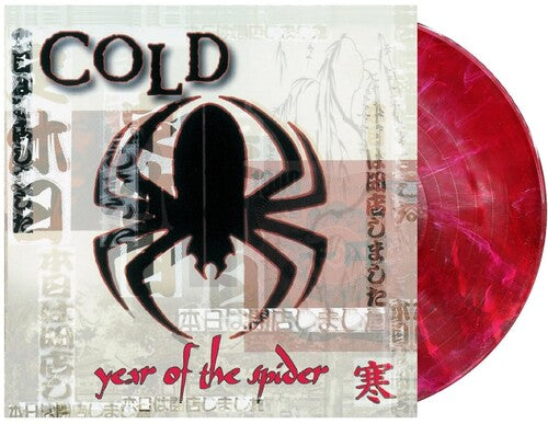 COLD - YEAR OF THE SPIDER (Limited Edition, Red w/ White Spider Web Swirl Vinyl)