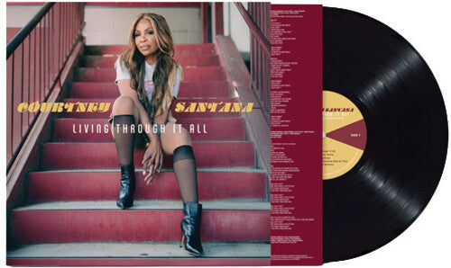 COURTNEY SANTANA - LIVING THROUGH IT ALL (Black Vinyl)