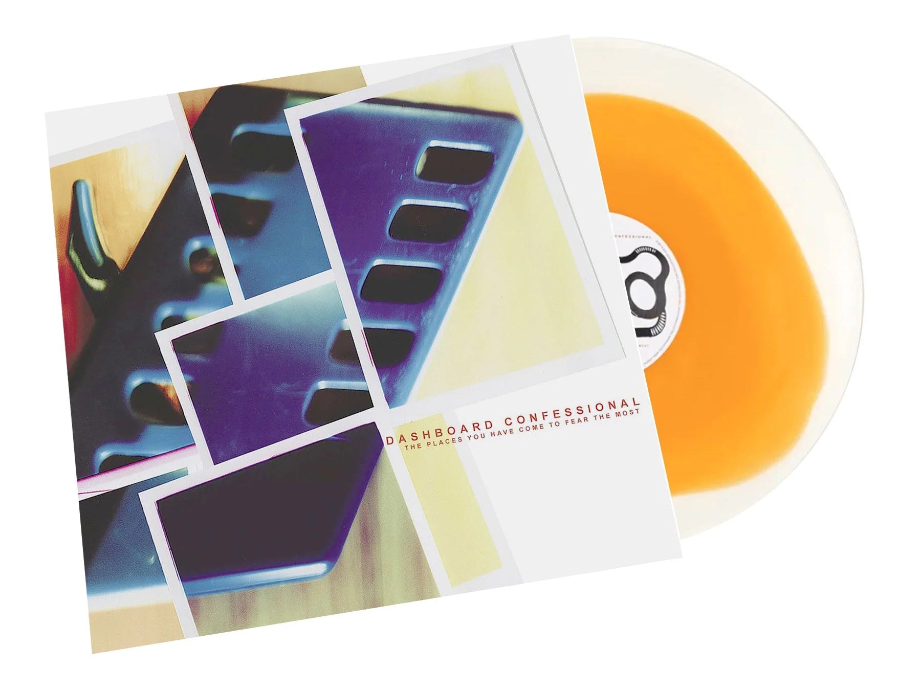 DASHBOARD CONFESSIONAL - THE PLACES YOU HAVE COME TO FEAR THE MOST (Indie Exclusive Cloudy Orange + Clear Vinyl)
