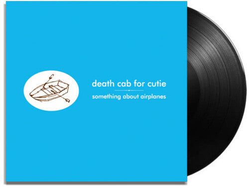 DEATH CAB FOR CUTIE - SOMETHING ABOUT AIRPLANES (Die-Cut Jacket, Lyric Insert + Artwork, Black Vinyl)