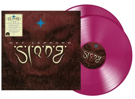 DEF LEPPARD - SLANG (RSD Exclusive, 30th Anniversary Edition, Double 180 Gram Magenta Vinyl) (2LP)