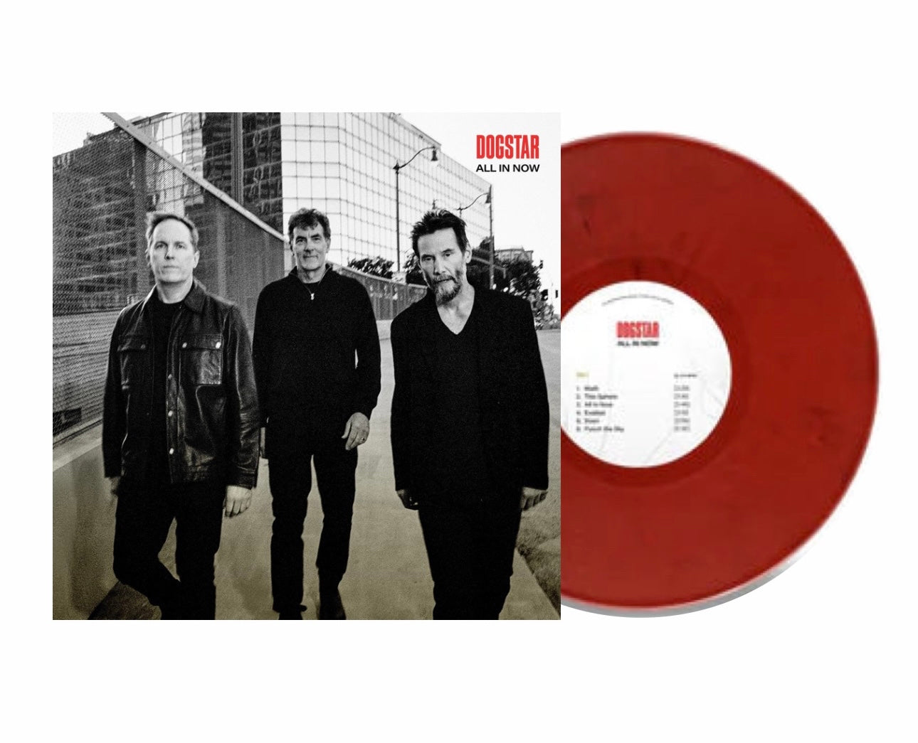 DOGSTAR - ALL IN NOW (Indie Exclusive, Opaque Red Marble Vinyl)[PREORDER]