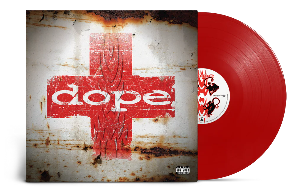 DOPE - GROUP THERAPY (Limited Edition RSD Exclusive, 180 Gram Clear Red Vinyl)