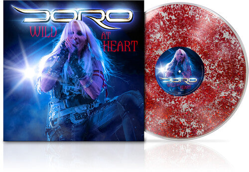 DORO - WILD AT HEART (Limited Edition, Vivid Red Glitter Liquid Filled Vinyl) [PREORDER]