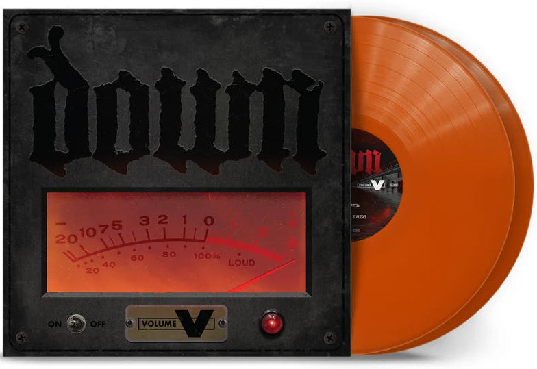 DOWN - VOLUME V (Gatefold Jacket, Double Transparent Orange Vinyl) (2LP) [PREORDER]