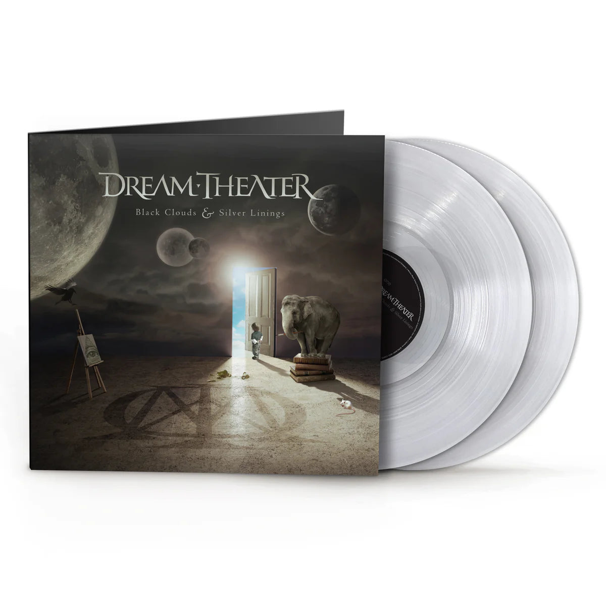 DREAM THEATER - BLACK CLOUDS & SILVER LININGS (Limited Edition, Double Clear Vinyl) (2LP)
