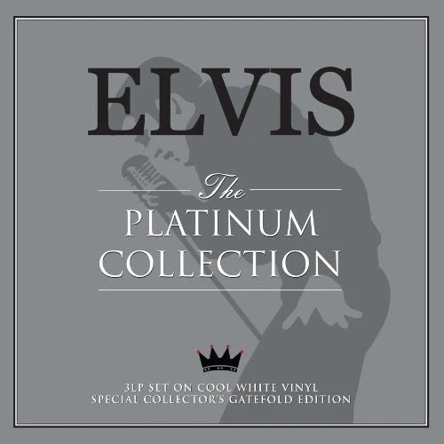 ELVIS PRESLEY - PLATINUM COLLECTION (Special Collector's Gatefold Edition, Cool White Vinyl)(3LP)[Import}