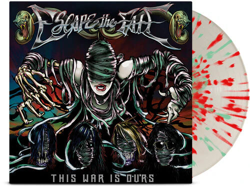 ESCAPE THE FATE - THIS WAR IS OURS: ANNIVERSARY EDITION (White, Red, Green Colored Vinyl)