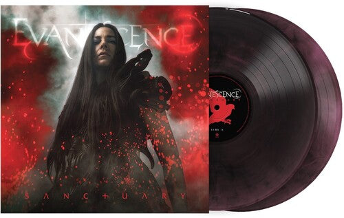 EVANESCENCE - SANCTUARY (Indie Exclusive, Deep Purple & Black Marble Double Vinyl) (2LP) [PREORDER]