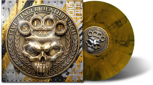 FIVE FINGER DEATH PUNCH - LEGACY (Indie Exclusive, Gold Marble Vinyl) [PREORDER]