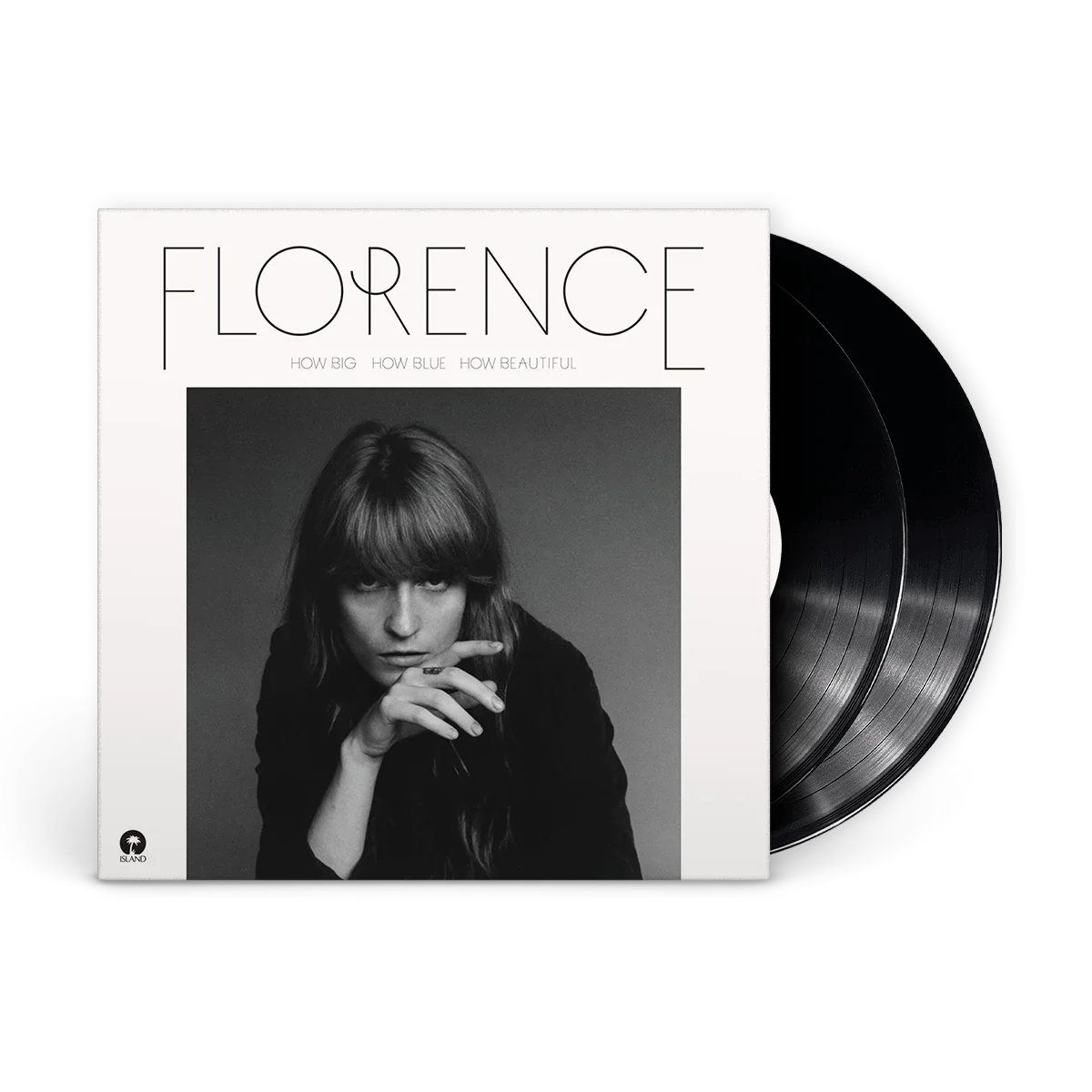 FLORENCE + THE MACHINE - HOW BIG HOW BLUE HOW BEAUTIFUL (Double Black Vinyl) (2LP)