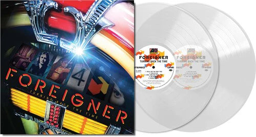 FOREIGNER - TURNING BACK THE TIME (Ultra Clear Colored Vinyl, Brick & Mortar Exclusive)(2LP)