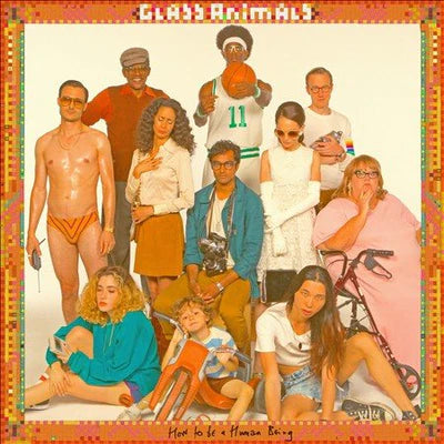 GLASS ANIMALS - HOW TO BE A HUMAN BEING (Black Vinyl)