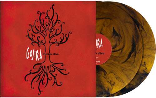 GOJIRA - THE LINK ALIVE (Gatefold Jacket, Double Amber Swirl Vinyl) (2LP)