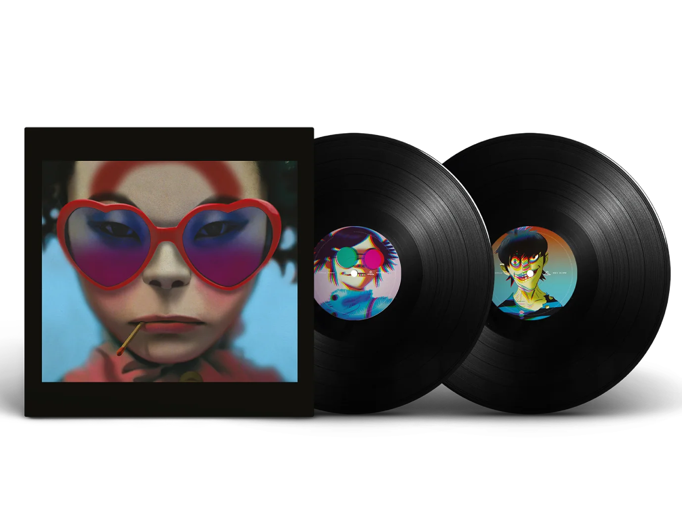 GORILLAZ - HUMANZ (Limited Double Black Vinyl) (2LP)