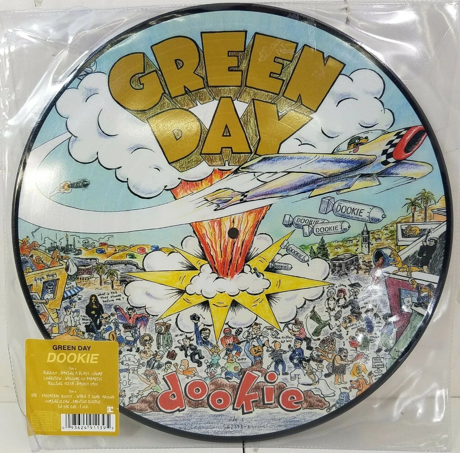 GREEN DAY - DOOKIE (Limited Edition Picture Disk Vinyl)