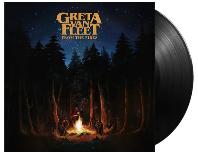 GRETA VAN FLEET - FROM THE FIRES (Black Vinyl)
