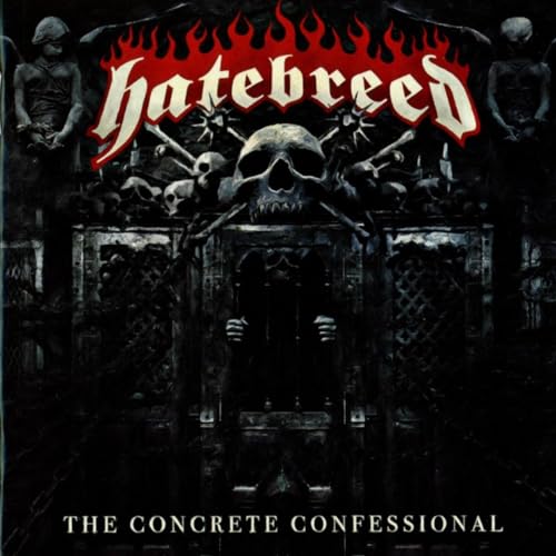 HATEBREED - THE CONCRETE CONFESSIONAL (Colored Clear Red Splatter Vinyl)