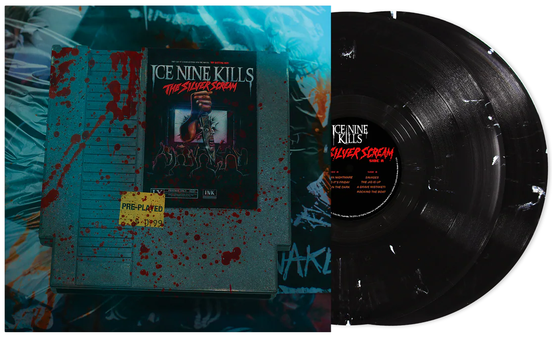 ICE NINE KILLS - THE SILVER SCREAM (9-BIT VERSION) (Limited 1 of 500 Edition, Double Ink & Paint Vinyl) (2LP)
