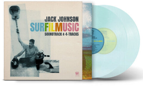 JACK JOHNSON - SURFILMUSIC (SOUNDTRACK & 4-TRACKS) (Indie Exclusive, Double Soda Pop Bottle Blue Vinyl) (2LP)