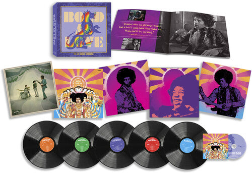 JIMI HENDRIX - BOLD AS LOVE (5LP + Blu-Ray + Booklet Box Set)