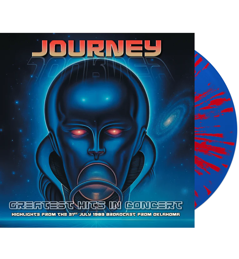 JOURNEY - GREATEST HITS IN CONCERT (500 Copies Worldwide, Blue & Red Splatter Vinyl)[Import]