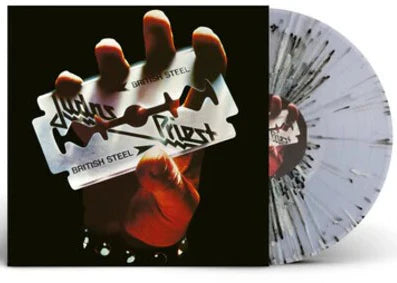 JUDAS PRIEST - BRITISH STEEL (Limited Edition, Black & White Splatter Colored Vinyl)[Import]