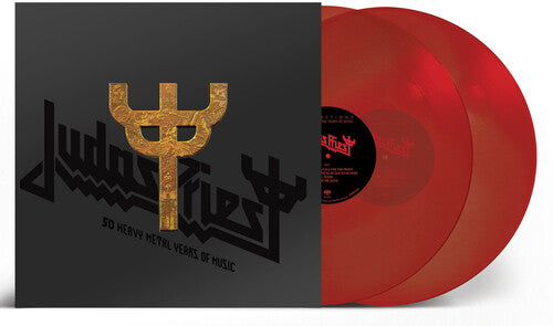 JUDAS PRIEST - REFLECTIONS - 50 HEAVY METAL YEARS OF MUSIC (180 Gram Red Colored Vinyl, Gatefold LP Jacket)(2LP)