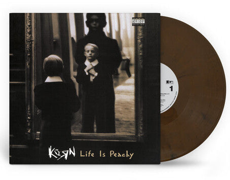 KORN - LIFE IS PEACHY (30th Anniversary Vinyl Voice Exclusive, Hardwood Colored Vinyl + Bonus Track)
